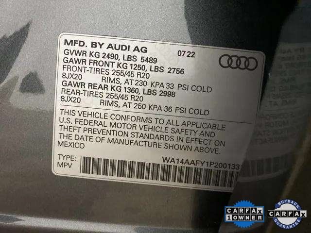 2023 Audi Q5 Sportback 45 S line Premium quattro Dallas TX