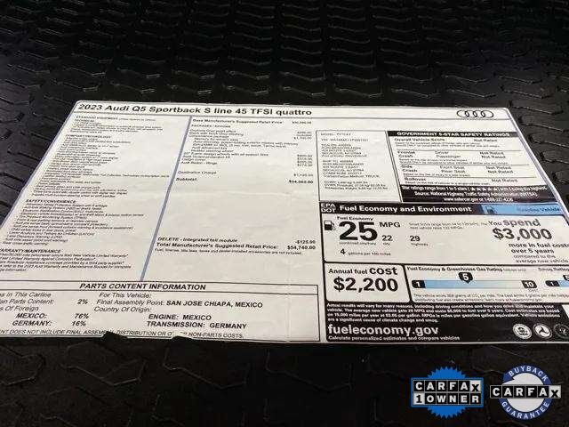 2023 Audi Q5 Sportback 45 S line Premium quattro Dallas TX