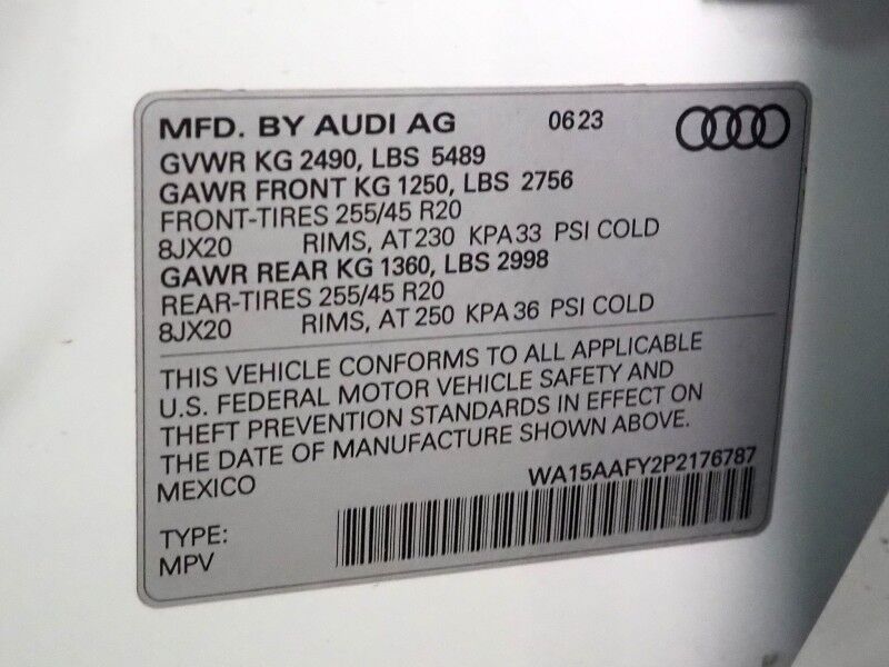 2023 Audi Q5 Sportback S line Premium Plus Quattro *BLACK OPTIC PKG, VIRTUAL COCKPIT, ADAPTIVE CRUISE, SAFETY ALERTS, 360 VIEW CAMERAS, COLOR TOUCHSCREEN, PANORAMA MOONROOF, LEATHER, HEATED SEATS/STEERING, ADVANCED KEY, BANG & OLUFSEN, APPLE CARPLAY Round Rock TX