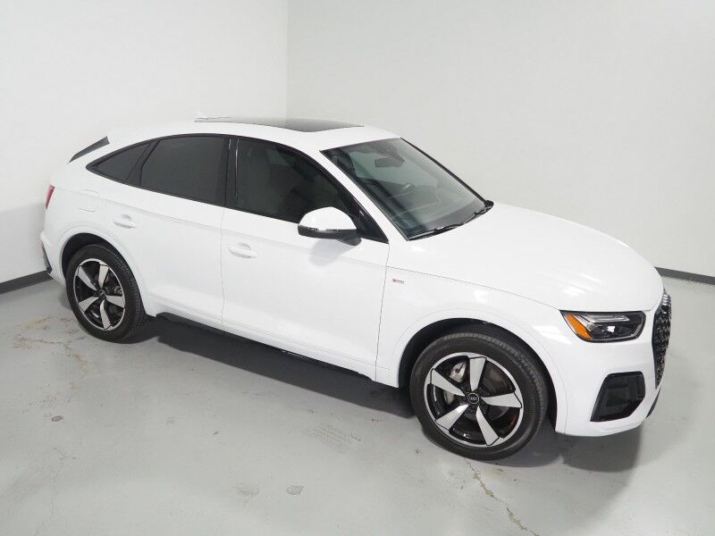 2023 Audi Q5 Sportback S line Premium Plus Quattro *BLACK OPTIC PKG, VIRTUAL COCKPIT, ADAPTIVE CRUISE, SAFETY ALERTS, 360 VIEW CAMERAS, COLOR TOUCHSCREEN, PANORAMA MOONROOF, LEATHER, HEATED SEATS/STEERING, ADVANCED KEY, BANG & OLUFSEN, APPLE CARPLAY Round Rock TX