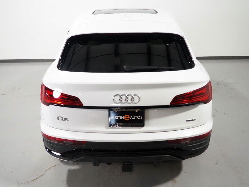 2023 Audi Q5 Sportback S line Premium Plus Quattro *BLACK OPTIC PKG, VIRTUAL COCKPIT, ADAPTIVE CRUISE, SAFETY ALERTS, 360 VIEW CAMERAS, COLOR TOUCHSCREEN, PANORAMA MOONROOF, LEATHER, HEATED SEATS/STEERING, ADVANCED KEY, BANG & OLUFSEN, APPLE CARPLAY Round Rock TX