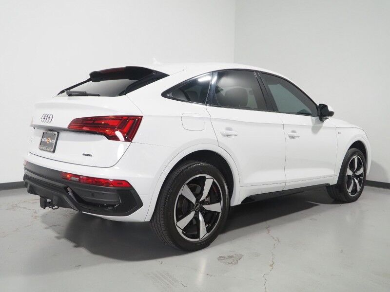 2023 Audi Q5 Sportback S line Premium Plus Quattro *BLACK OPTIC PKG, VIRTUAL COCKPIT, ADAPTIVE CRUISE, SAFETY ALERTS, 360 VIEW CAMERAS, COLOR TOUCHSCREEN, PANORAMA MOONROOF, LEATHER, HEATED SEATS/STEERING, ADVANCED KEY, BANG & OLUFSEN, APPLE CARPLAY Round Rock TX