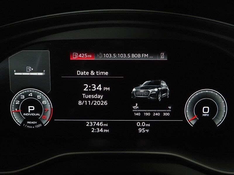 2023 Audi Q5 Sportback S line Premium Plus Quattro *BLACK OPTIC PKG, VIRTUAL COCKPIT, ADAPTIVE CRUISE, SAFETY ALERTS, 360 VIEW CAMERAS, COLOR TOUCHSCREEN, PANORAMA MOONROOF, LEATHER, HEATED SEATS/STEERING, ADVANCED KEY, BANG & OLUFSEN, APPLE CARPLAY Round Rock TX