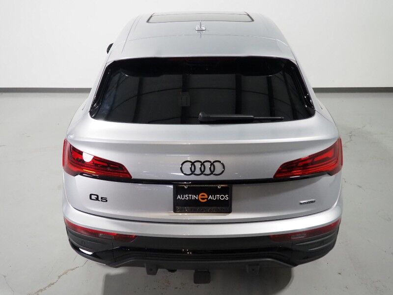 2023 Audi Q5 Sportback S line Premium Plus Quattro *BLACK OPTIC PKG, VIRTUAL COCKPIT, ADAPTIVE CRUISE, SAFETY ALERTS, 360 VIEW CAMERAS, COLOR TOUCHSCREEN, PANORAMA MOONROOF, LEATHER, HEATED SEATS/STEERING, ADVANCED KEY, BANG & OLUFSEN, APPLE CARPLAY Round Rock TX