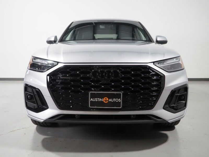 2023 Audi Q5 Sportback S line Premium Plus Quattro *BLACK OPTIC PKG, VIRTUAL COCKPIT, ADAPTIVE CRUISE, SAFETY ALERTS, 360 VIEW CAMERAS, COLOR TOUCHSCREEN, PANORAMA MOONROOF, LEATHER, HEATED SEATS/STEERING, ADVANCED KEY, BANG & OLUFSEN, APPLE CARPLAY Round Rock TX