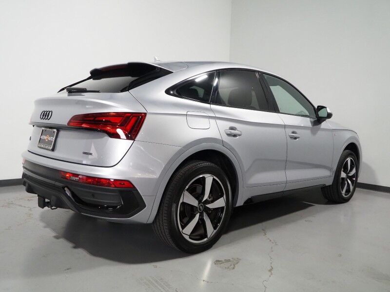 2023 Audi Q5 Sportback S line Premium Plus Quattro *BLACK OPTIC PKG, VIRTUAL COCKPIT, ADAPTIVE CRUISE, SAFETY ALERTS, 360 VIEW CAMERAS, COLOR TOUCHSCREEN, PANORAMA MOONROOF, LEATHER, HEATED SEATS/STEERING, ADVANCED KEY, BANG & OLUFSEN, APPLE CARPLAY Round Rock TX