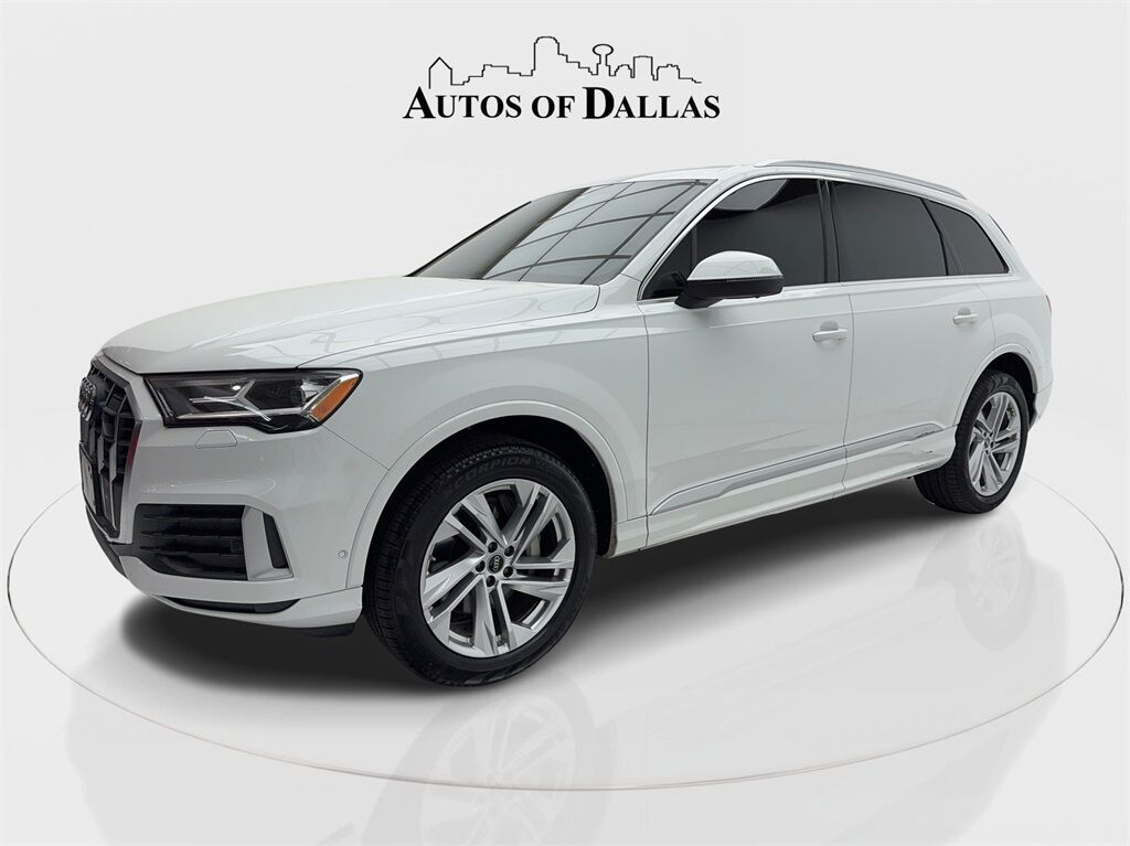 2023 Audi Q7 45 Premium NAV,CAM,PANO,HTD STS,BLIND SPOT,3RD ROW Plano TX