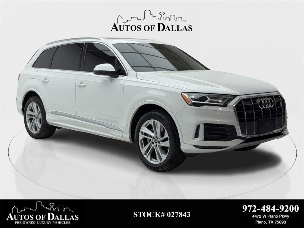 2023 Audi Q7 45 Premium NAV,CAM,PANO,HTD STS,BLIND SPOT,3RD ROW Plano TX