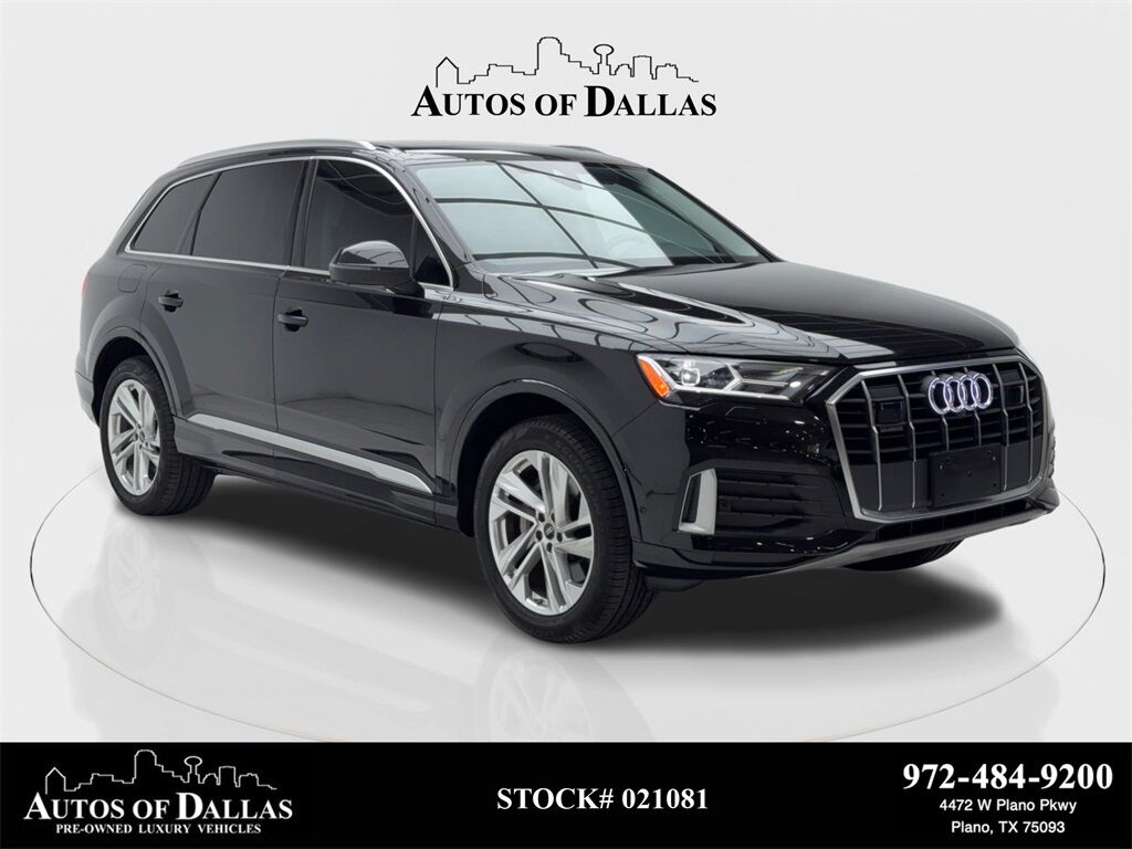 2023 Audi Q7 45 Premium NAV,CAM,PANO,HTD STS,BLIND SPOT,3RD ROW Plano TX
