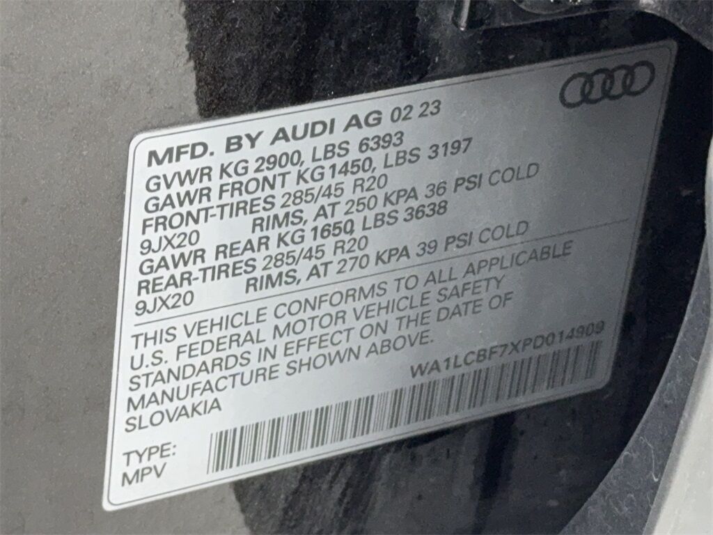 2023 Audi Q7 45 Premium Plus NAV,CAM,PANO,CLMT STS,BLIND SPOT,3 Plano TX