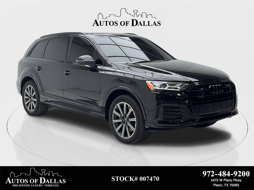 2023 Audi Q7 45 Premium Plus NAV,CAM,PANO,HTD STS,BLIND SPOT,3R Plano TX