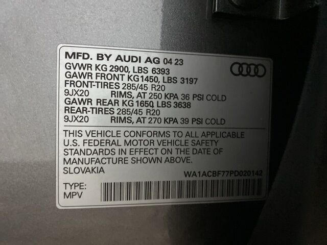 2023 Audi Q7 45 Premium quattro Dallas TX