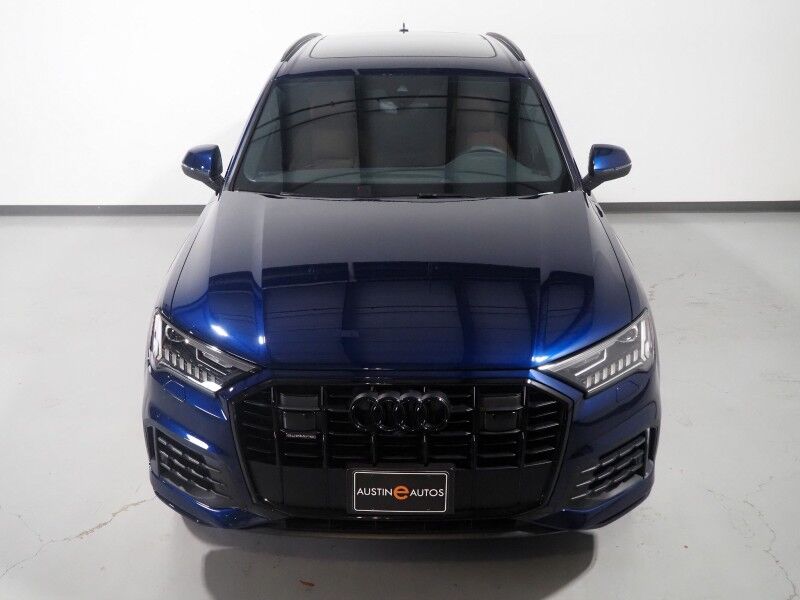 2023 Audi Q7 Premium Plus 45 TFSI Quattro *BLACK OPTIC PKG, EXECUTIVE PKG, NAVIGATION, VIRTUAL COCKPIT, ADAPTIVE CRUISE, SAFETY ALERTS, 360 CAMERAS, PANO MOONROOF, LEATHER, CLIMATE SEATS, HEATED STEERING, BANG & OLUFSEN, WIRELESS CHARGING, APPLE CARPLAY Round Rock TX