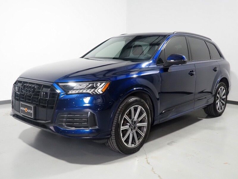 2023 Audi Q7 Premium Plus 45 TFSI Quattro *BLACK OPTIC PKG, EXECUTIVE PKG, NAVIGATION, VIRTUAL COCKPIT, ADAPTIVE CRUISE, SAFETY ALERTS, 360 CAMERAS, PANO MOONROOF, LEATHER, CLIMATE SEATS, HEATED STEERING, BANG & OLUFSEN, WIRELESS CHARGING, APPLE CARPLAY Round Rock TX