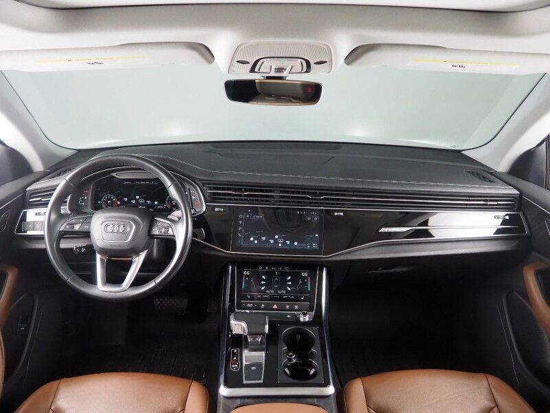 2023 Audi Q8 Premium 55 TFSI Quattro *CONVENIENCE PKG, NAVIGATION, VIRTUAL COCKPIT, ADAPTIVE CRUISE, SAFETY ALERTS, 360 CAMERAS, PANO MOONROOF, LEATHER, HEATED SEATS/STEERING, ADVANCED KEY, 21 INCH WHEELS, WIRELESS CHARGING, ANDROID & APPLE