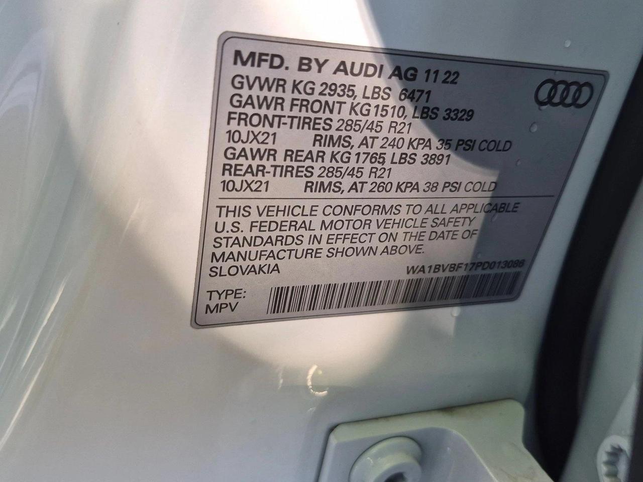 2023 Audi Q8 Premium Plus Roseville CA