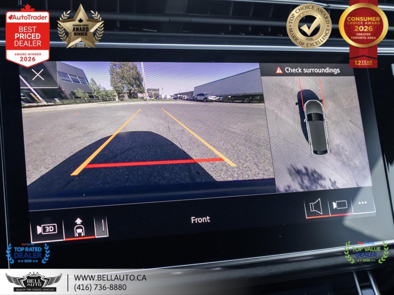 2023 Audi Q8 Progressiv | S-LINE | BLKOPTIC | NAVI | 360CAM | PANO | B&O | NOACCIDENT Toronto ON