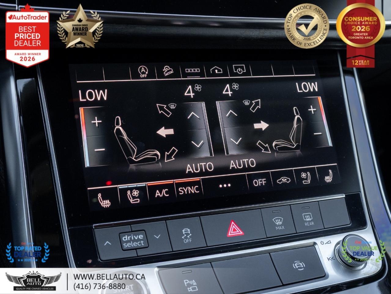 2023 Audi Q8 Progressiv | S-LINE | BLKOPTIC | NAVI | 360CAM | PANO | B&O | NOACCIDENT Toronto ON