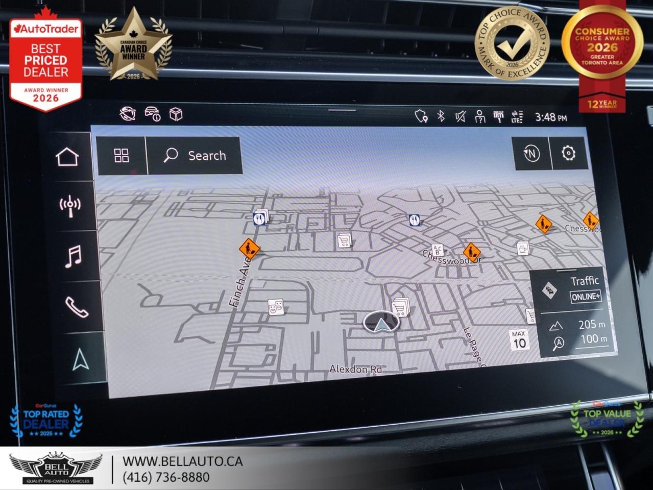 2023 Audi Q8 Progressiv | S-LINE | BLKOPTIC | NAVI | 360CAM | PANO | B&O | NOACCIDENT Toronto ON