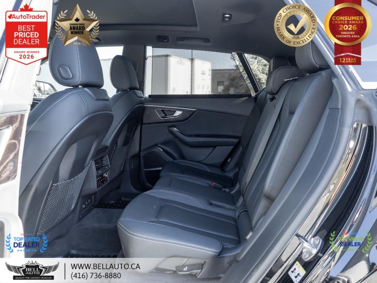 2023 Audi Q8 Progressiv | S-LINE | BLKOPTIC | NAVI | 360CAM | PANO | B&O | NOACCIDENT Toronto ON