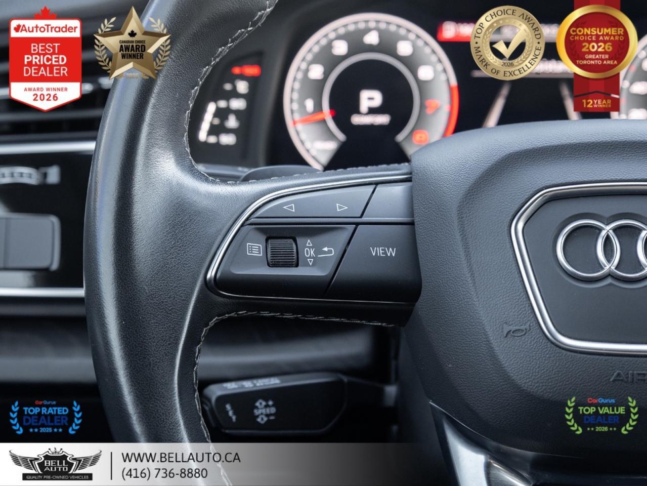 2023 Audi Q8 Progressiv | S-LINE | BLKOPTIC | NAVI | 360CAM | PANO | B&O | NOACCIDENT Toronto ON