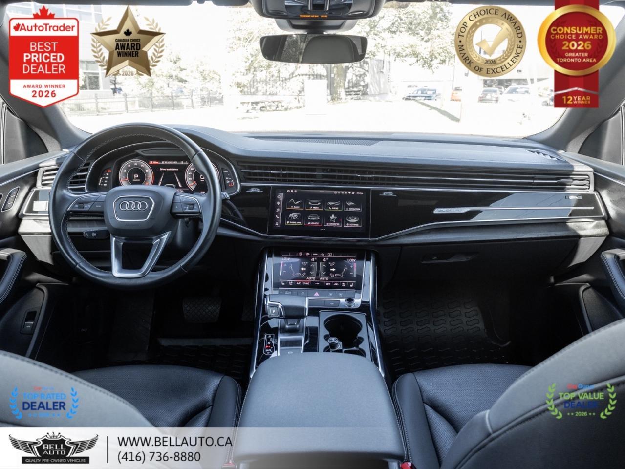 2023 Audi Q8 Progressiv | S-LINE | BLKOPTIC | NAVI | 360CAM | PANO | B&O | NOACCIDENT Toronto ON