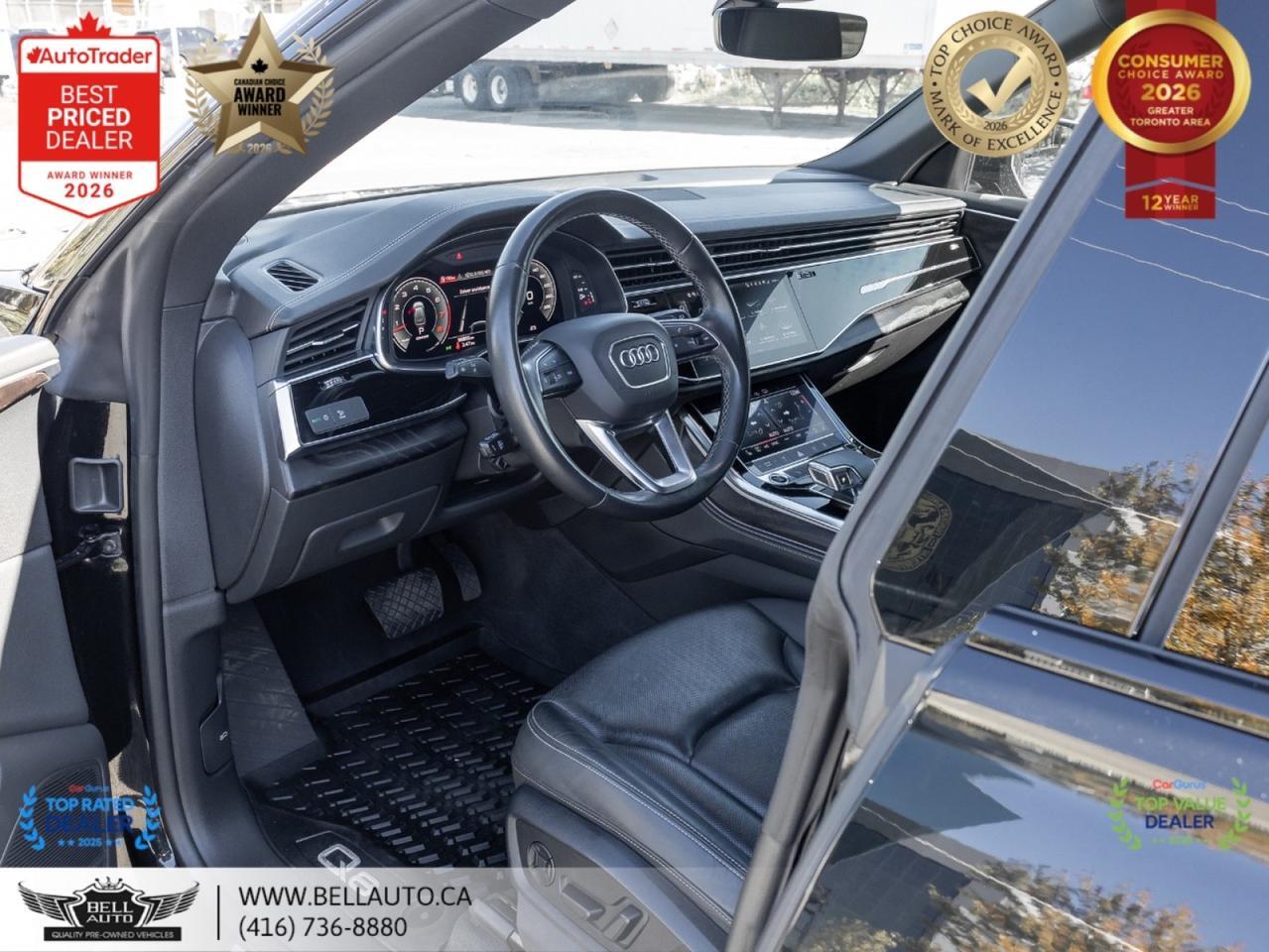 2023 Audi Q8 Progressiv | S-LINE | BLKOPTIC | NAVI | 360CAM | PANO | B&O | NOACCIDENT Toronto ON