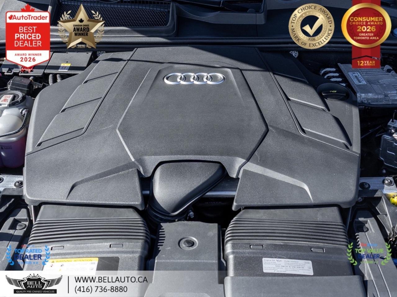 2023 Audi Q8 Progressiv | S-LINE | BLKOPTIC | NAVI | 360CAM | PANO | B&O | NOACCIDENT Toronto ON