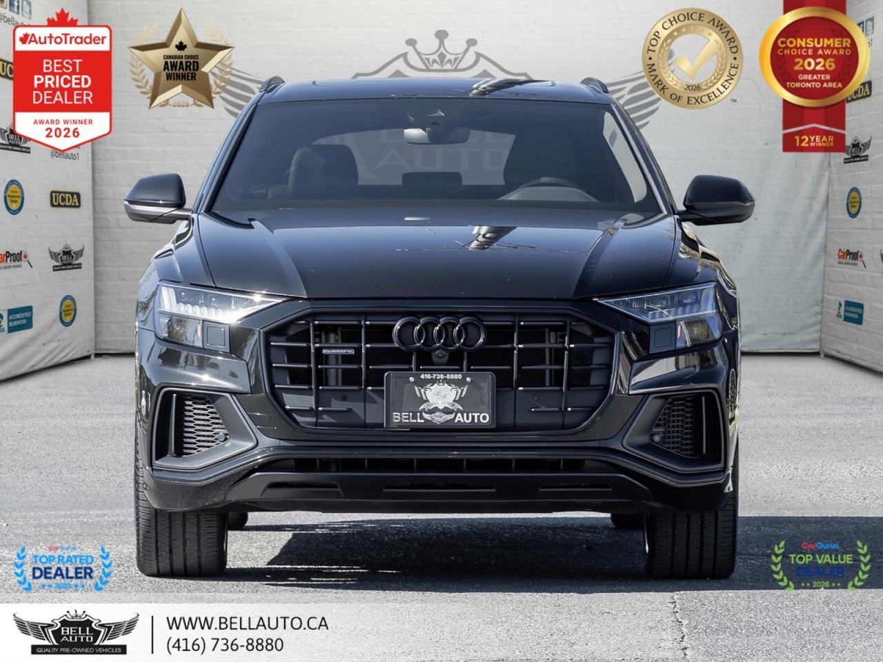 2023 Audi Q8 Progressiv | S-LINE | BLKOPTIC | NAVI | 360CAM | PANO | B&O | NOACCIDENT Toronto ON