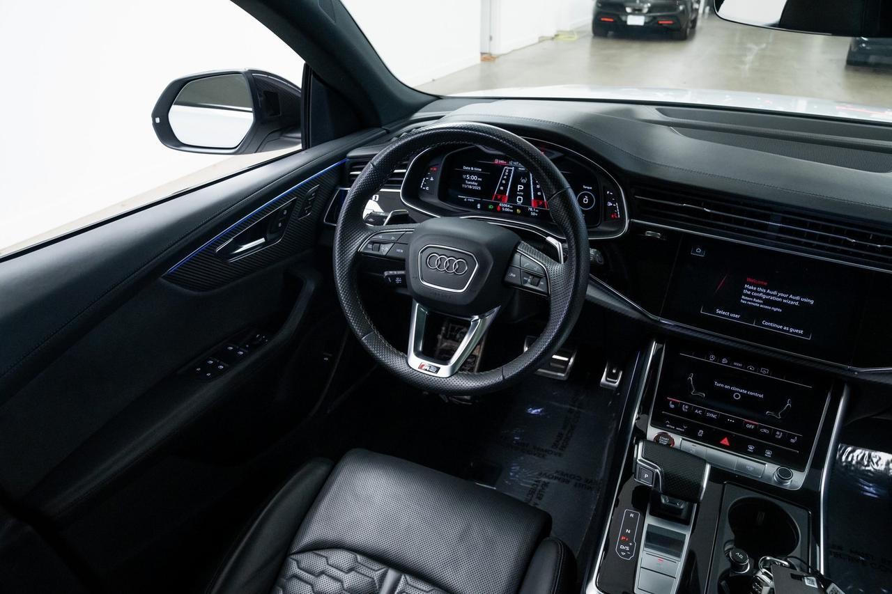2023 Audi RS Q8 4.0T 1 Owner Carbon Optic Package Black Optic Package Portland OR