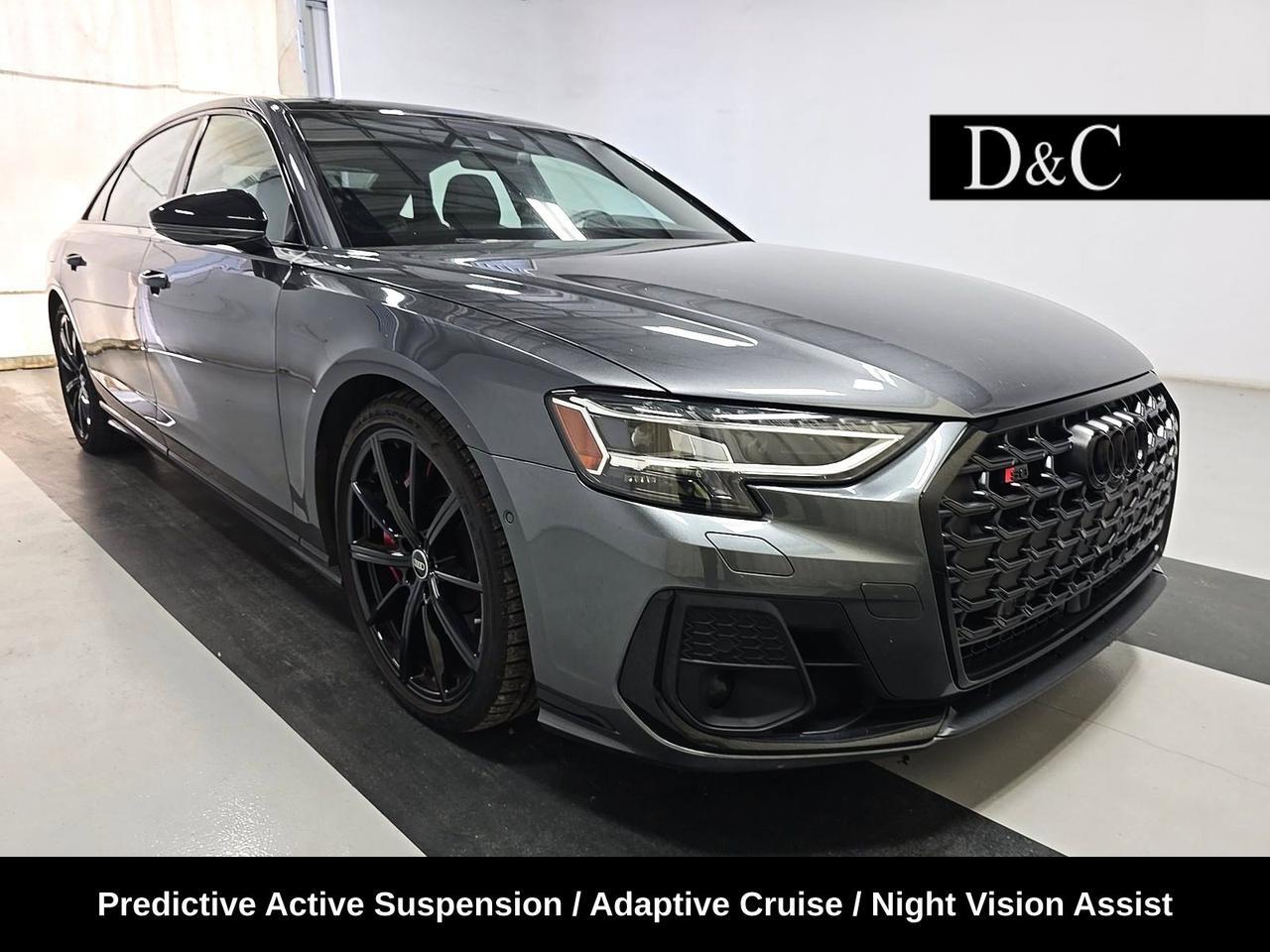 2023 Audi S8 4.0T quattro Predictive Active Suspension / Adaptive Cr