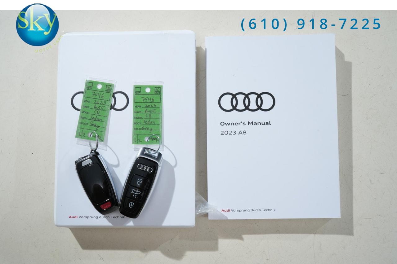 2023 Audi S8 Quattro AWD $145,420 MSRP West Chester PA