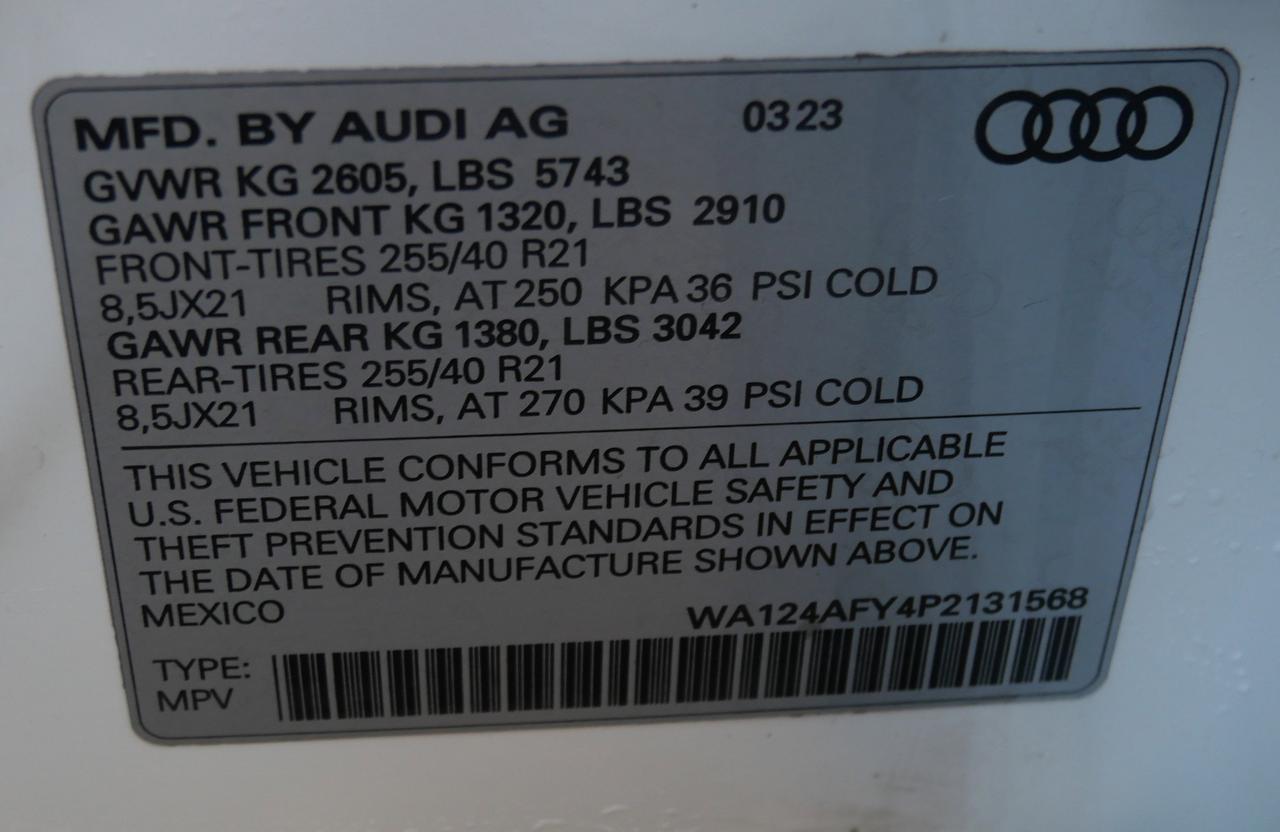 2023 Audi SQ5 Sportback Premium Plus San Juan TX