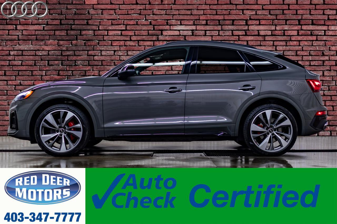 2023 Audi SQ5 Sportback Quattro Technik Black Optics Leather Roof Nav BCam