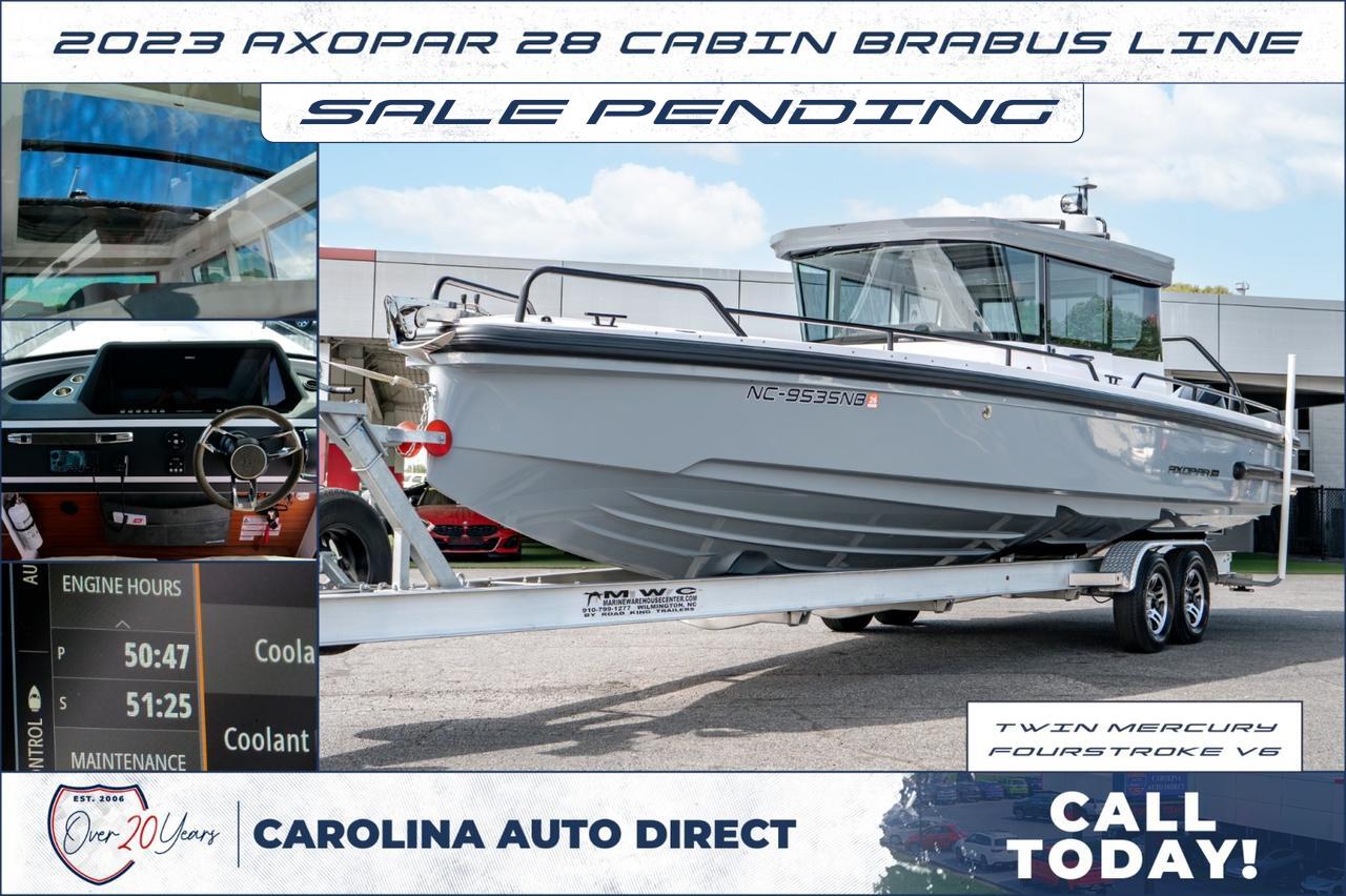 2023 Axopar 28 Cabin Brabus Line