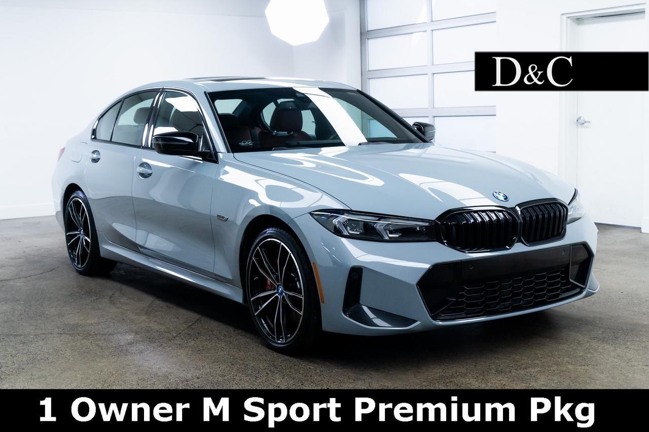 2023 BMW 3 Series 330e xDrive 1 Owner M Sport Premium Pkg