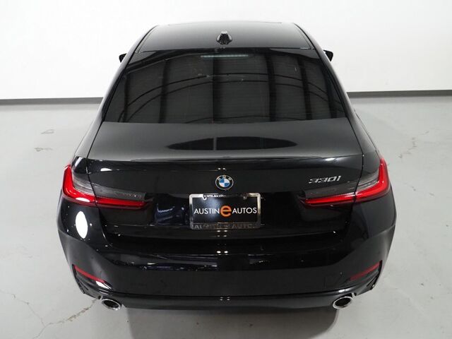 2023 BMW 3 Series 330i Sedan *HEADS-UP DISPLAY, NAVIGATION, CURVED DISPLAY, SAFETY ALERTS, BACKUP-CAMERA, MOONROOF, HEATED SEATS/STEERING, REMOTE START, COMFORT ACCESS, 19 INCH WHEELS, ANDROID & APPLE Round Rock TX