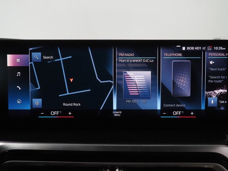 2023 BMW 3 Series 330i Sedan *NAVIGATION, CURVED DISPLAY, SAFETY ALERTS, PARK ASSIST PLUS, 360 VIEW CAMERAS, COLOR TOUCHSCREEN, MOONROOF, COMFORT ACCESS, 19 INCH WHEELS, ANDROID & APPLE Round Rock TX