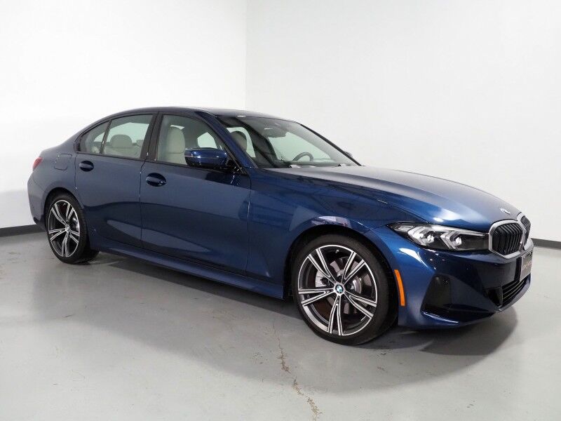 2023 BMW 3 Series 330i Sedan *NAVIGATION, CURVED DISPLAY, SAFETY ALERTS, PARK ASSIST PLUS, 360 VIEW CAMERAS, COLOR TOUCHSCREEN, MOONROOF, COMFORT ACCESS, 19 INCH WHEELS, ANDROID & APPLE Round Rock TX