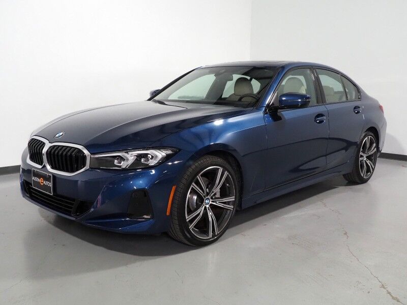 2023 BMW 3 Series 330i Sedan *NAVIGATION, CURVED DISPLAY, SAFETY ALERTS, PARK ASSIST PLUS, 360 VIEW CAMERAS, COLOR TOUCHSCREEN, MOONROOF, COMFORT ACCESS, 19 INCH WHEELS, ANDROID & APPLE Round Rock TX