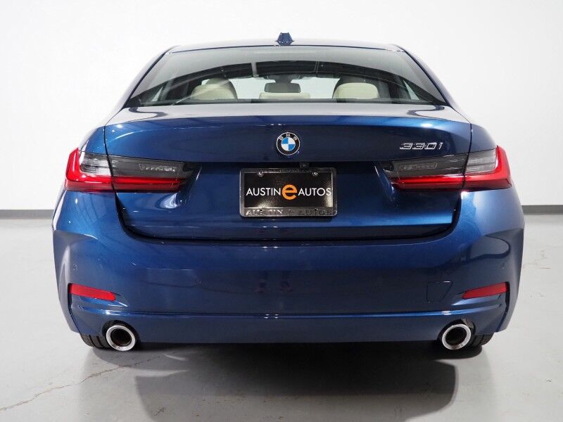 2023 BMW 3 Series 330i Sedan *NAVIGATION, CURVED DISPLAY, SAFETY ALERTS, PARK ASSIST PLUS, 360 VIEW CAMERAS, COLOR TOUCHSCREEN, MOONROOF, COMFORT ACCESS, 19 INCH WHEELS, ANDROID & APPLE Round Rock TX