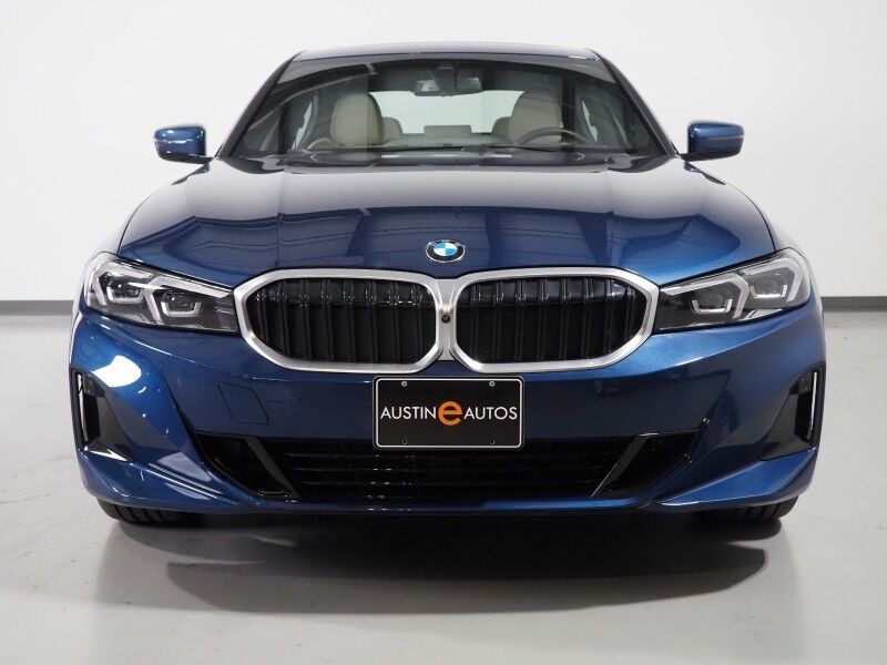 2023 BMW 3 Series 330i Sedan *NAVIGATION, CURVED DISPLAY, SAFETY ALERTS, PARK ASSIST PLUS, 360 VIEW CAMERAS, COLOR TOUCHSCREEN, MOONROOF, COMFORT ACCESS, 19 INCH WHEELS, ANDROID & APPLE Round Rock TX