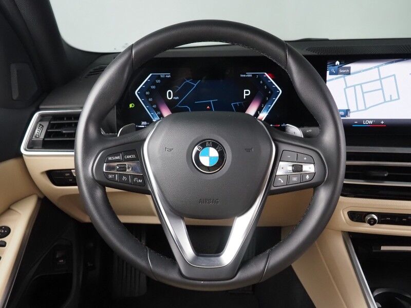 2023 BMW 3 Series 330i Sedan *NAVIGATION, CURVED DISPLAY, SAFETY ALERTS, PARK ASSIST PLUS, 360 VIEW CAMERAS, COLOR TOUCHSCREEN, MOONROOF, COMFORT ACCESS, 19 INCH WHEELS, ANDROID & APPLE Round Rock TX