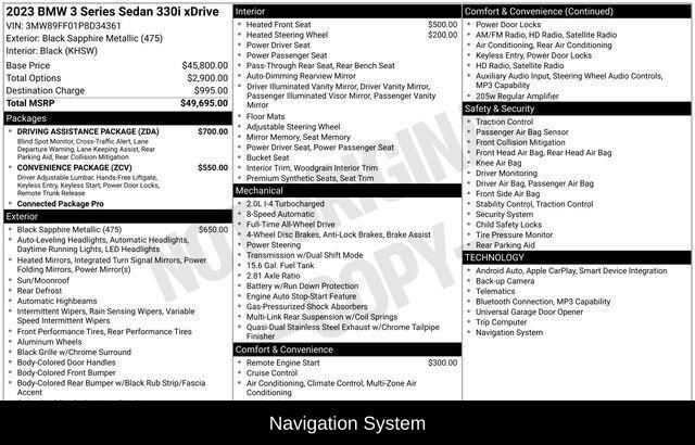 2023 BMW 3 Series 330i xDrive Raleigh NC