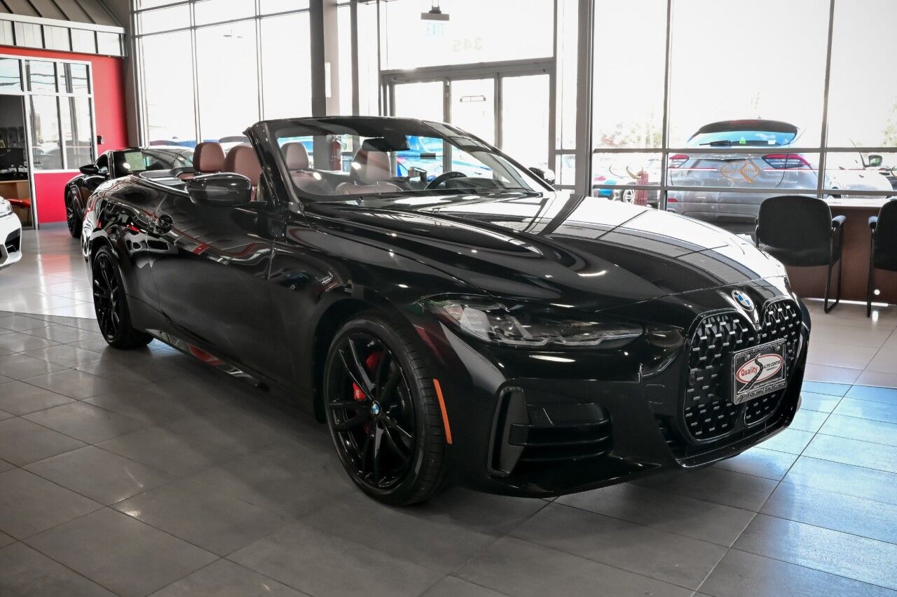 2023 BMW 4 Series M440i xDrive, Shadowline Pkg, M Carbon Exterior, Premium and Parking Assist Pkg