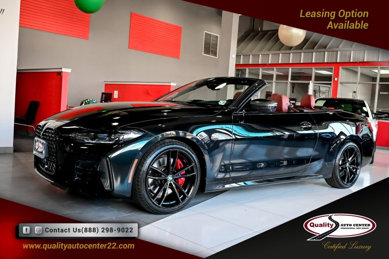 2023 BMW 4 Series M440i xDrive, Shadowline Pkg, M Carbon Exterior, Premium and Parking Assist Pkg Springfield NJ