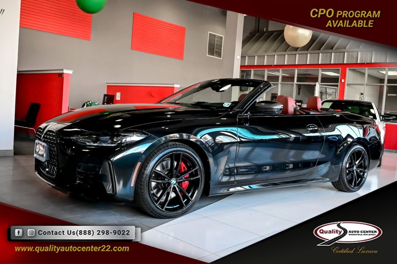 2023 BMW 4 Series M440i xDrive, Shadowline Pkg, M Carbon Exterior, Premium and Parking Assist Pkg