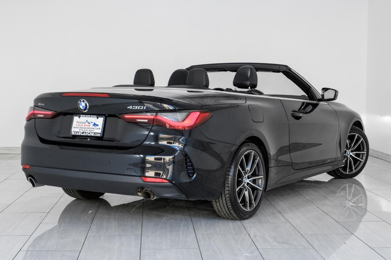 2023 BMW 430i xDrive Convertible AWD BLIND SPOT ASSIST LANE DEPARTURE WARNING NAVIGATION LEATHER HEATED SEATS Carrollton TX