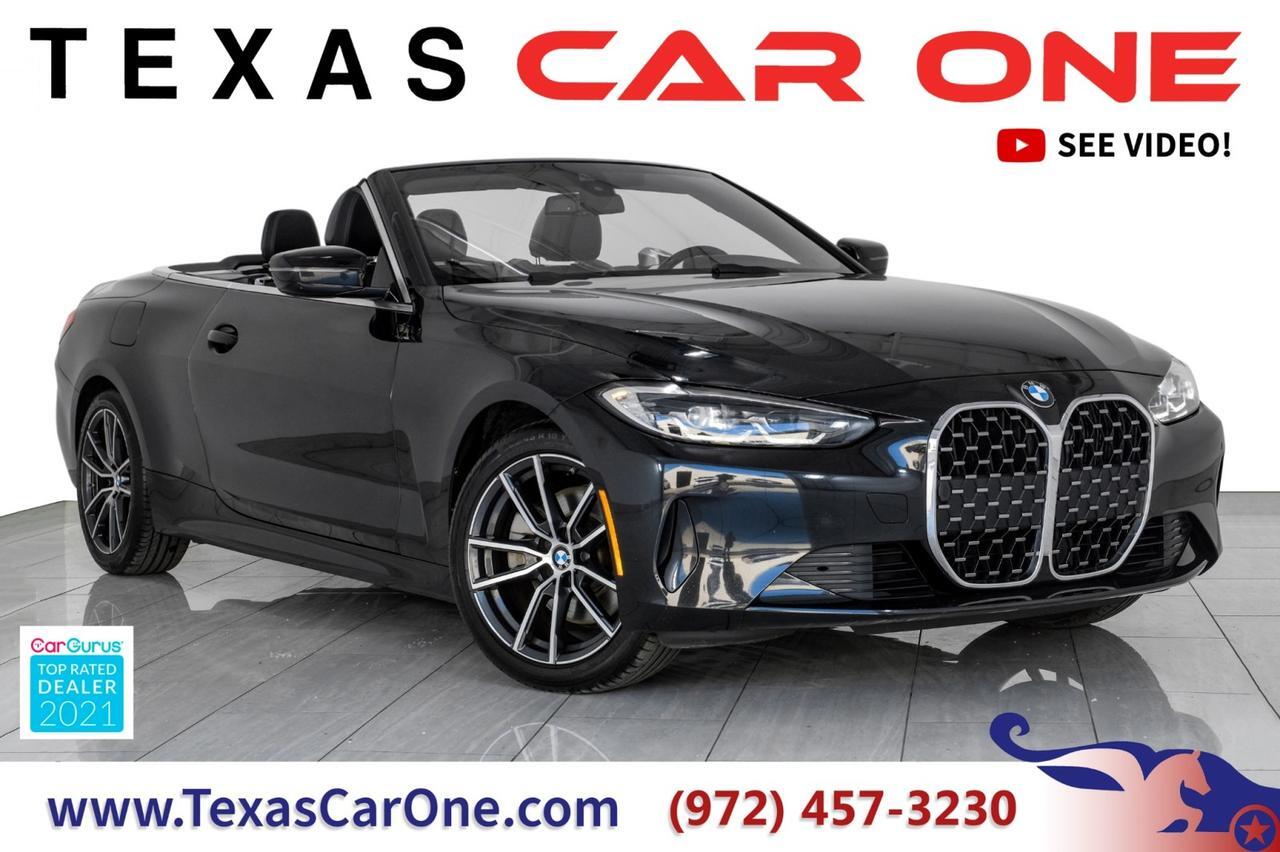 2023 BMW 430i xDrive Convertible AWD BLIND SPOT ASSIST LANE DEPARTURE WARNING NAVIGATION LEATHER HEATED SEATS Carrollton TX