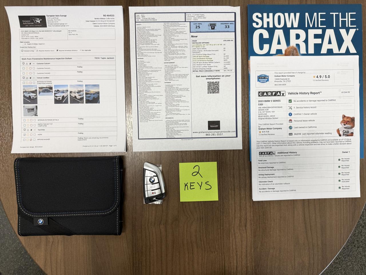 2023 BMW 5 Series 530i Knoxville TN